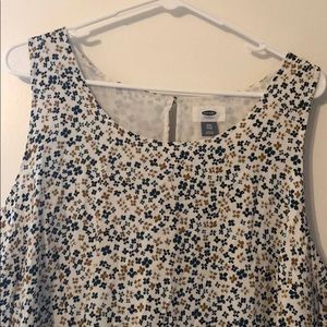 PLUS flowered swing dress size XXL